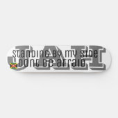 JAH STANDAARD DOOR MIJN KANT PERSOONLIJK SKATEBOARD (Horizontaal)