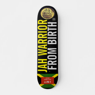 JAH WARRIOR VAN BIRTH JMT Skateboard, 7¾" Deck Persoonlijk Skateboard