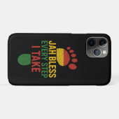 Jah Zegen Elke Stap Die Ik Neem Rasta Case-Mate iPhone Case (Achterkant (horizontaal))