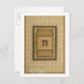 Jahangir houdt een afbeelding van de Madonna vast, Briefkaart (Voorkant / Achterkant)