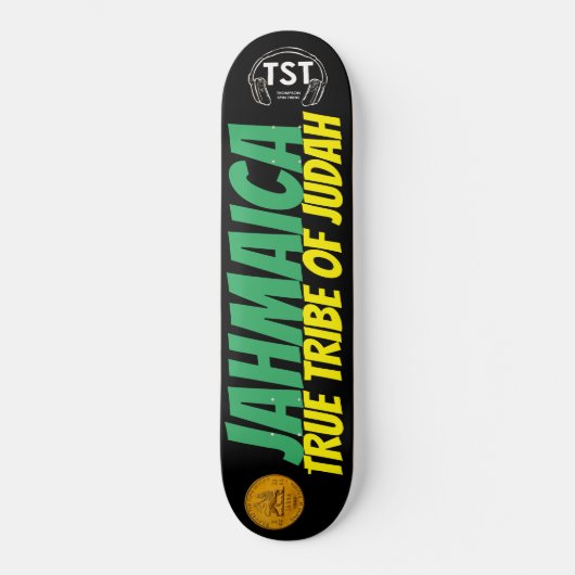 JAHMAICA ECHTE STAM VAN JUDA Skateboard (Voorkant)