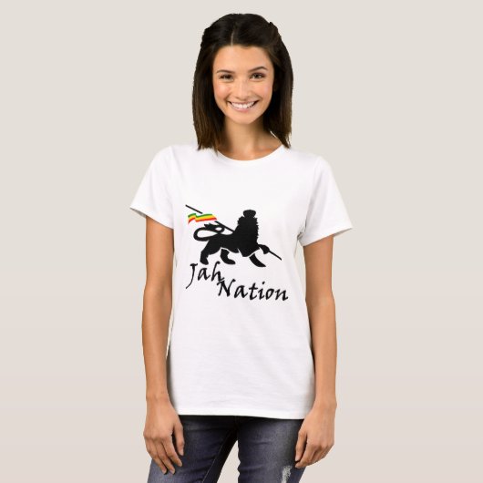 JahNationShirt T-shirt (Voorkant volledig)