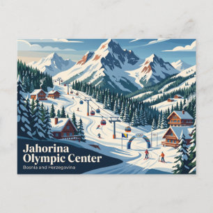 Jahorina Olympisch Centrum Bosnië en Herzegovina Briefkaart