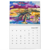 Jahreskalender 2027 "Abstrakt" Kalender (Jan 2027)