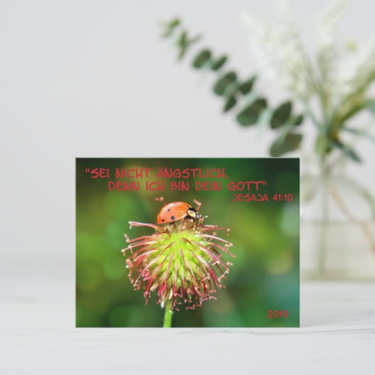 Jahrestext 2019 briefkaart (Staand voorkant)