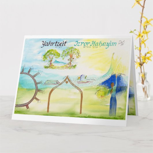 Jahrtzeit: De reis in kaart brengen: Rouwende en Z (Gele Bloem)