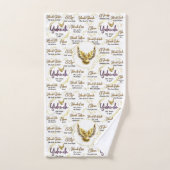 Jahweh Handdoekenset-Pesach Geschenken Bad Handdoek (Handdoek)
