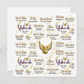 Jahweh Pesach Kaart (Voorkant / Achterkant)