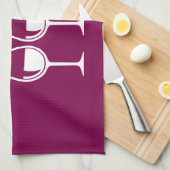 J'ai besoin de verres theedoek (Quarter Fold)