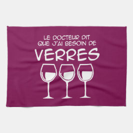 J'ai besoin de verres theedoek