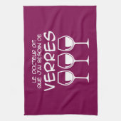 J'ai besoin de verres theedoek (Verticaal)