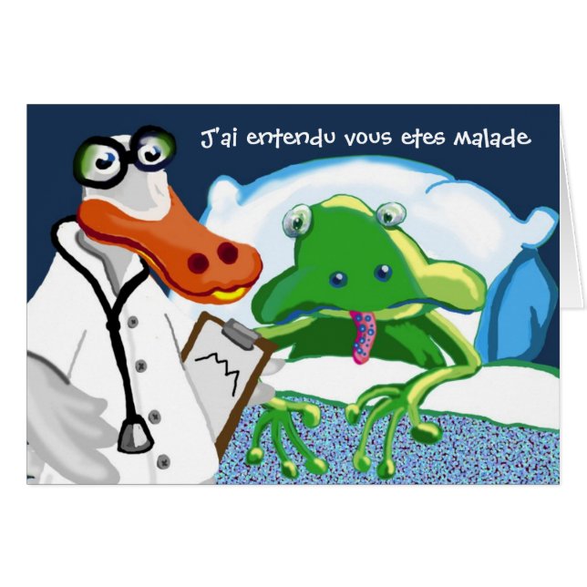 J'ai entendu vous etes malade (Voorkant Horizontaal)