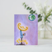 Jai Guru Deva Om Briefkaart (Staand voorkant)