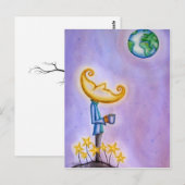 Jai Guru Deva Om Briefkaart (Voorkant / Achterkant)