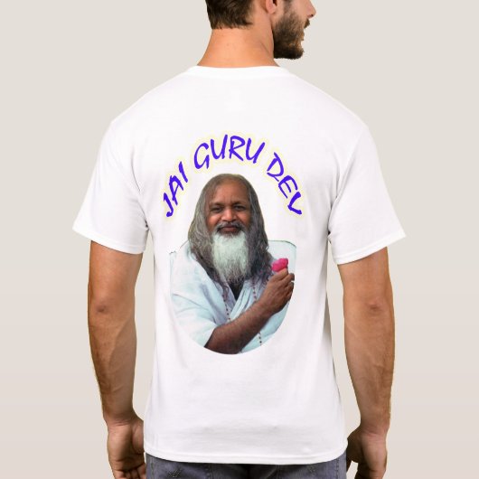 JAI GURUDEV T-SHIRT (Achterkant)