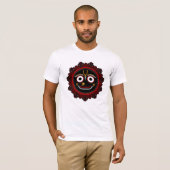 Jai Jagannath - Krishna kunst T-shirt (Voorkant volledig)