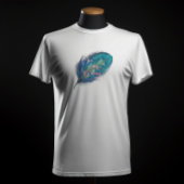 Jai Shree Krishnas Peacock Feather T-shirt