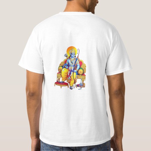 JAI SHREE RAM T-SHIRT (Achterkant)