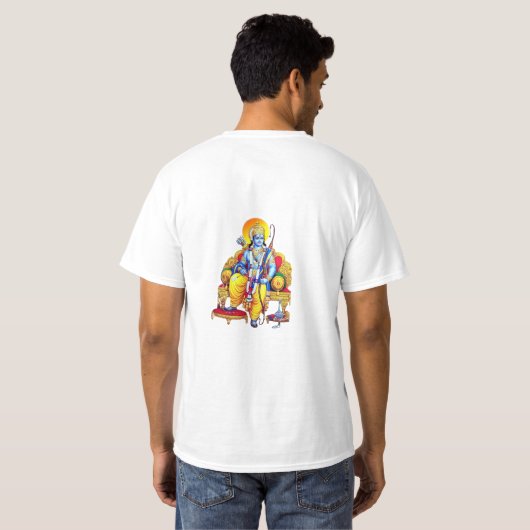 JAI SHREE RAM T-SHIRT (Achterkant volledig)