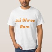JAI SHREE RAM T-SHIRT (Voorkant)