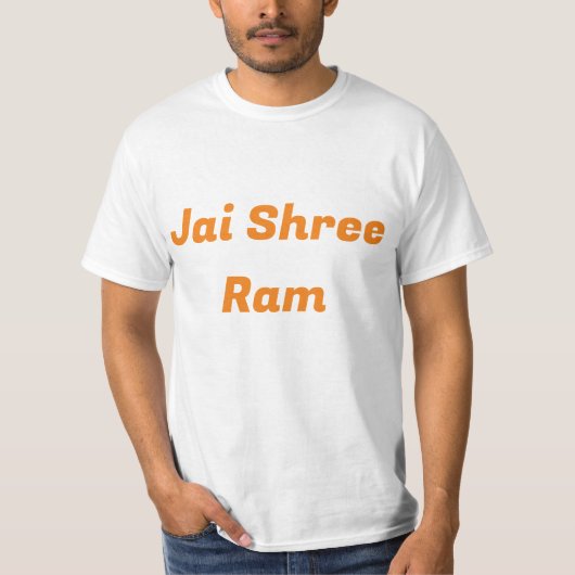 JAI SHREE RAM T-SHIRT (Voorkant)