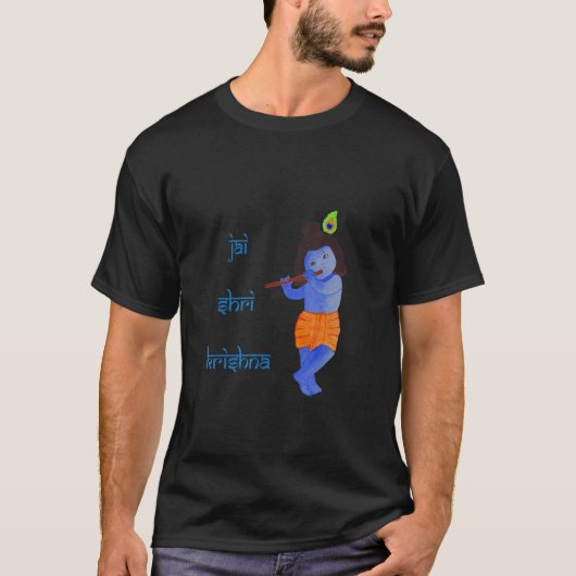 Jai Shri Krishna T-shirt (Voorkant)