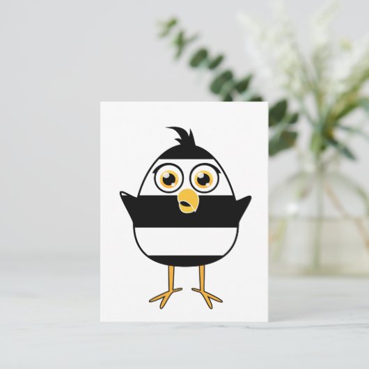 Jail Bird Briefkaart (Staand voorkant)