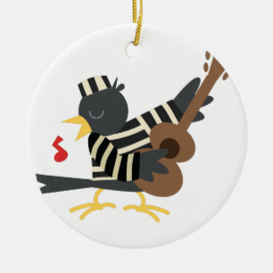 Jail Bird Keramisch Ornament