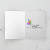 Jail Bird Verjaardag Kaart (Binnen)