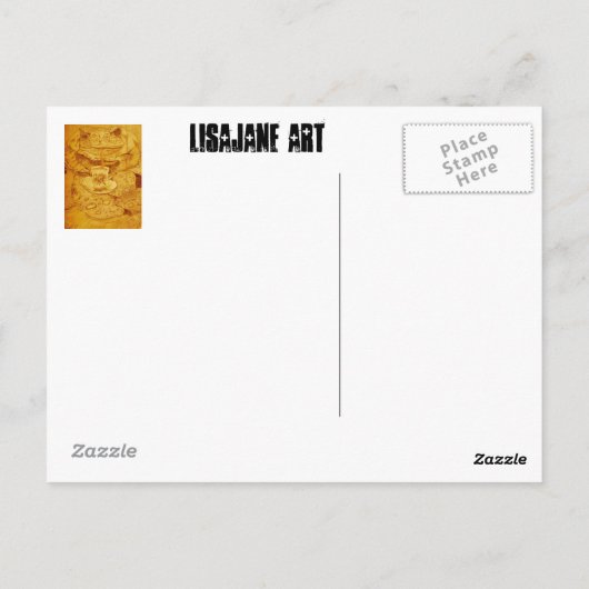 Jail Break Briefkaart (Achterkant)