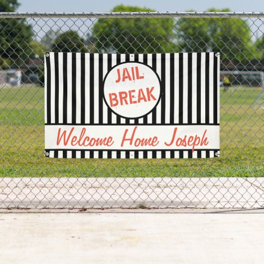 Jail Break - Welkom thuis Spandoek (Insitu)