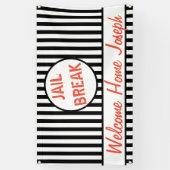 Jail Break - Welkom thuis Spandoek (Verticaal)