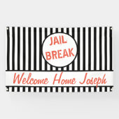 Jail Break - Welkom thuis Spandoek (Horizontaal)