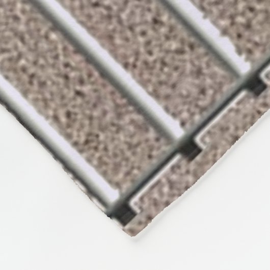 JAIL CELL FLEECE DEKEN (Hoek)