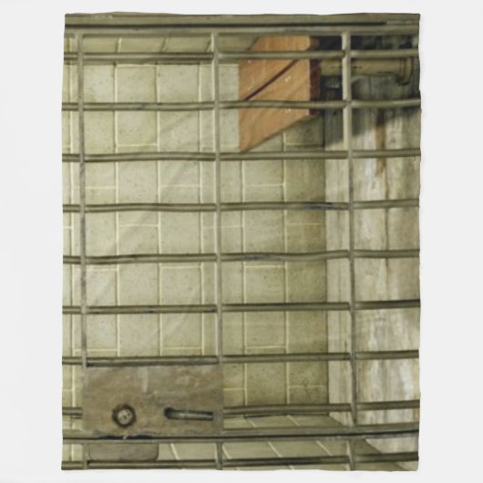 JAIL CELL FLEECE DEKEN (Voorkant)