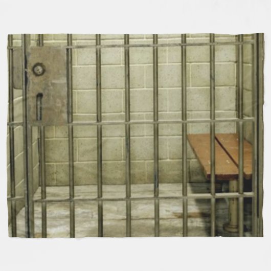 JAIL CELL FLEECE DEKEN (Voorkant (Horizontaal))