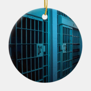 JAIL CELL KERAMISCH ORNAMENT