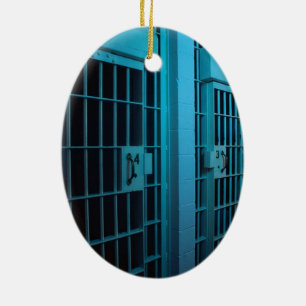 JAIL CELL KERAMISCH ORNAMENT