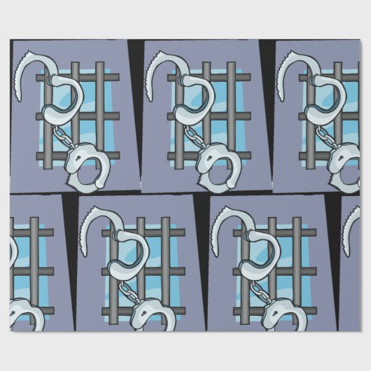 Jail Handboffs Cadeaupapier (Vlak)