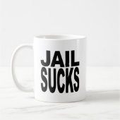 Jail Sucks Koffiemok (Links)
