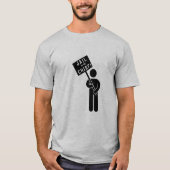 "JAIL to the CHIEF"-Mannen T-Shirt (Voorkant)