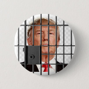 Jail Trump Ronde Button 5,7 Cm