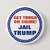 Jail Trump Ronde Button 7,6 Cm (Voorkant)