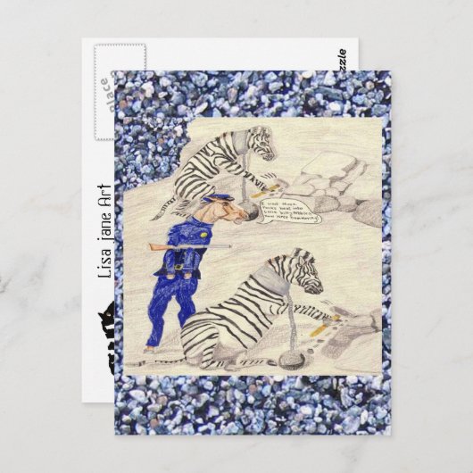 Jailbird Briefkaart (Voorkant / Achterkant)