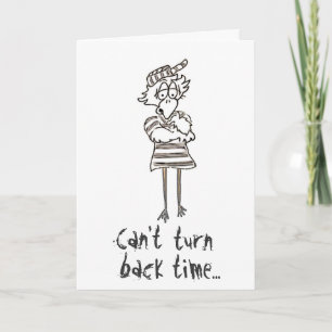 Jailbird Greeting Card Kaart