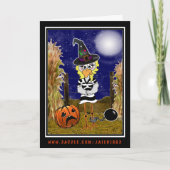 Jailbird Halloween Kaart (Voorkant)