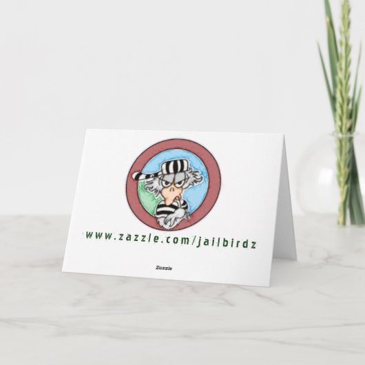 Jailbird-kaart Kaart (Achterkant)