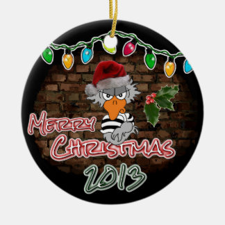Jailbird Kerstversiering Keramisch Ornament
