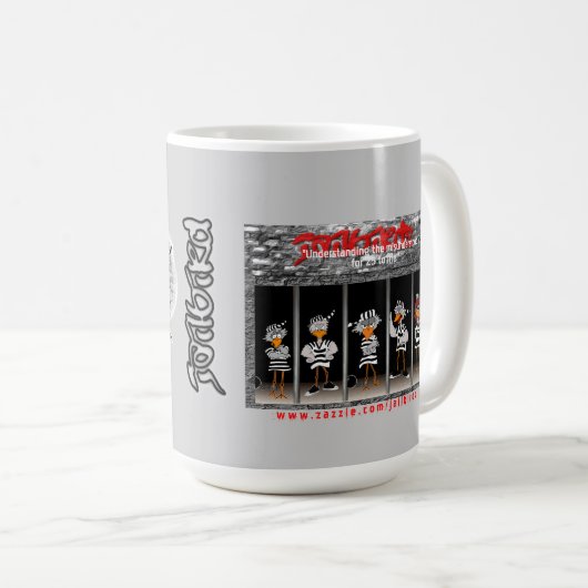 Jailbird mok (Voorkant rechts)