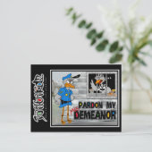 Jailbird Postcard Briefkaart (Staand voorkant)